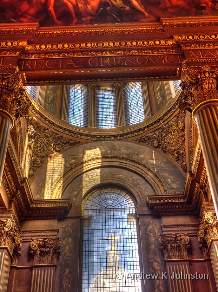 160325_GX8_1050140_2_4 HDR.jpg - Inside the Painted Hall at Greenwich. HDR from 3 base images